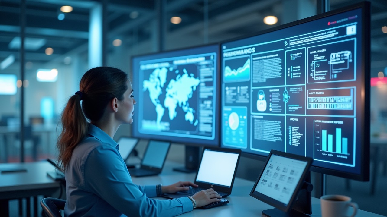 An image showing a person taking proactive maintenance